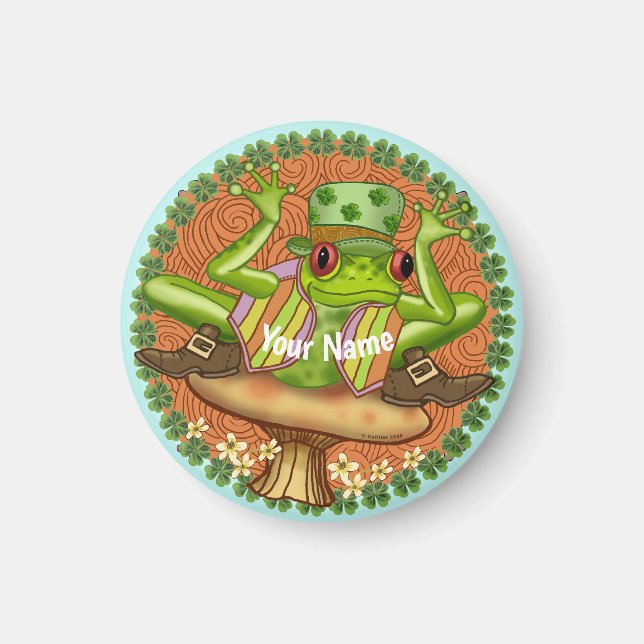 Aimant Grenouille irlandaise (Devant)