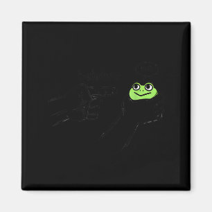 Aimant Grenouille malhonnête Mème de grenouille drôle Ne