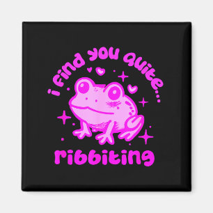 Aimant Grenouille mignonne citation de l'amour des grenou