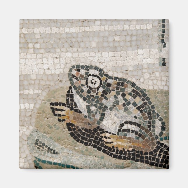 Aimant Grenouille, mosaïque du Nil, de la Maison de la Fa (Devant)