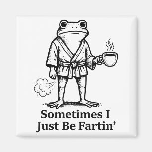 Aimant Grenouille Petante Drôle Blague de Pet Parfois Je