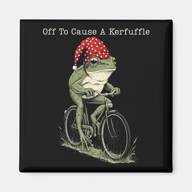 Aimant Grenouille pour semer la pagaille drôle et bizarre (Devant)