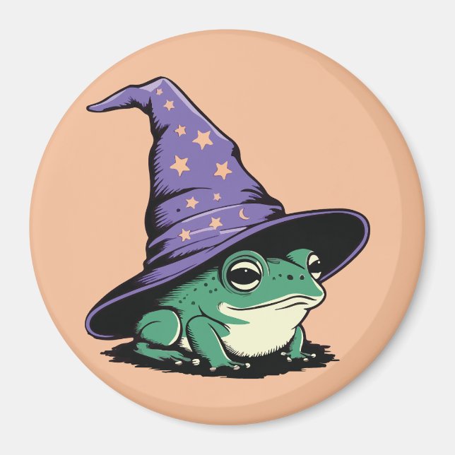 Aimant grenouille sorcière (Devant)