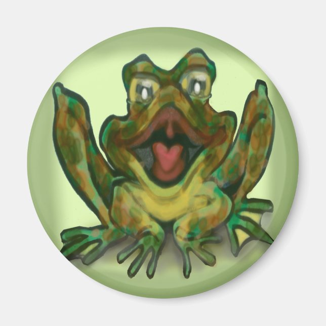 Aimant Grenouille taureau (Devant)