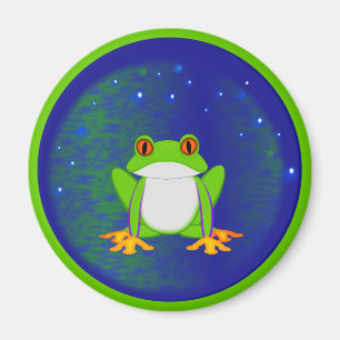 Aimant Grenouille verte
