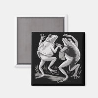 Grenouilles dansantes Toad Goblincore Dark Academi