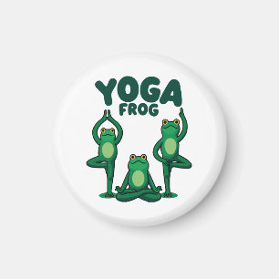Aimant Grenouilles de yoga