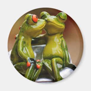 Aimant Grenouilles Heureuses