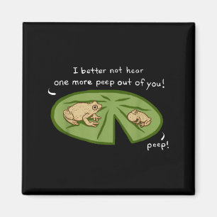 Aimant Grenouilles mignonnes amusantes de Rainette printa