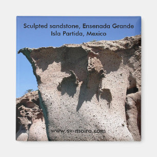 Aimant Grès sculpté, Ensenada grand