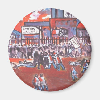 AIMANT GRÈVE DES MINEURS DE CHARBON CIRCA 1984