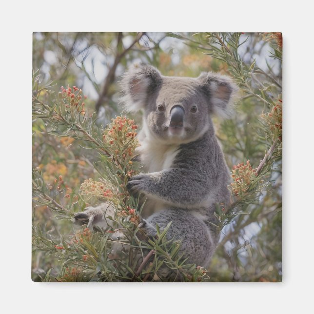 Aimant Grevillea Koala Bear, (Devant)