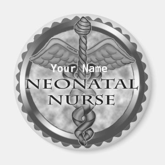Aimant Grey caduceus Infirmière néonatale