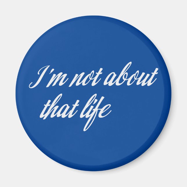 Aimant Grey Je ne parle pas de cette vie (Devant)