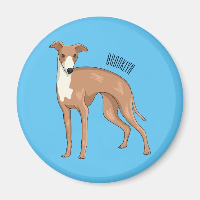 Aimant Greyhound dog (Devant)