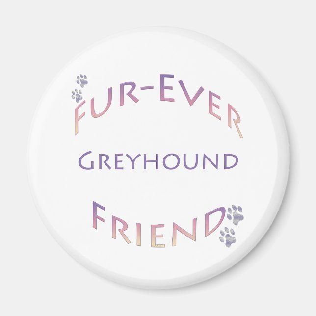 Aimant Greyhound Furever (Devant)