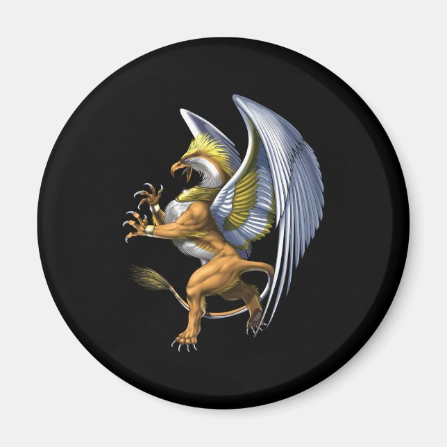 Aimant Griffin de la mythologie grecque (Devant)