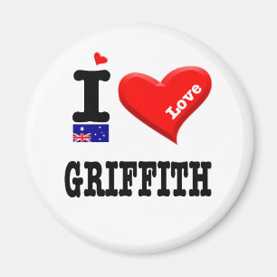 Aimant GRIFFITH - I Love