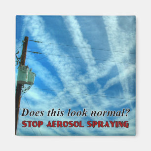 Aimant Grille Massive Chemtrail