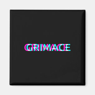 Aimant Grimace Edgy - Grunge esthétique Emo Pastel Goth H