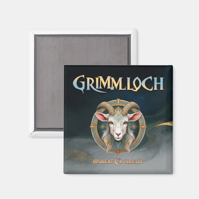 Aimant Grimmloch Goat Emblem Fantasy RPG (Recto/Verso)