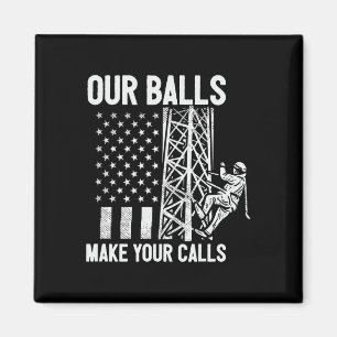 Aimant Grimpeur de Tour Américain Drapeau États-Unis Notr