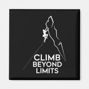 Aimant Grimpeur d'élite au-delà des limites Aventure d'es