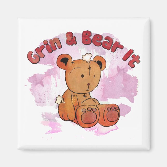 aimant grin and bear it (Devant)