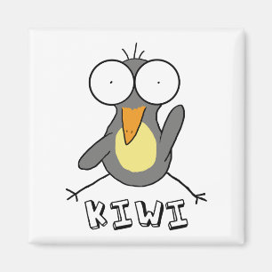 Aimant gris de kiwi