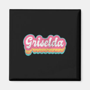 Aimant Griselda Prénom Fille Vintage les années 70 80s Pe