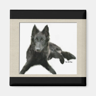 Aimant Groenendael Belgique Cheepdog Cadeaux