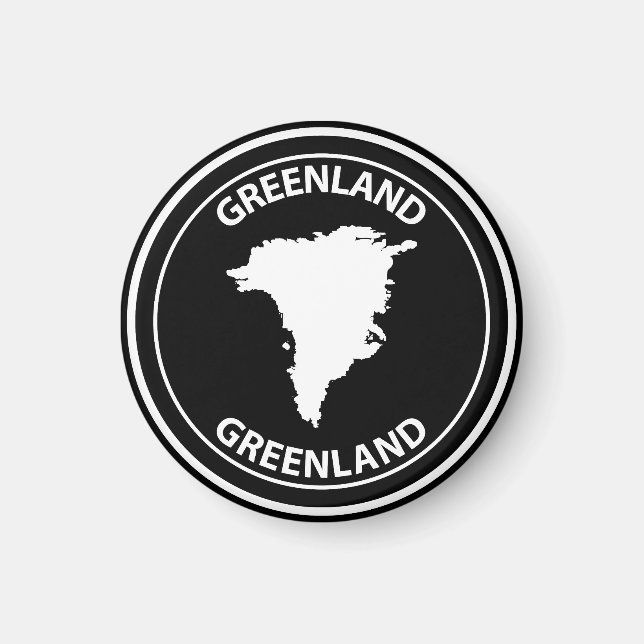 Aimant Groenland (Devant)