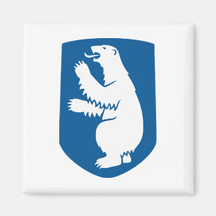 Aimant Groenland blason armoiries pays symbole emblème dr