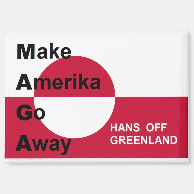 Aimant Groenland indépendant (Recto)