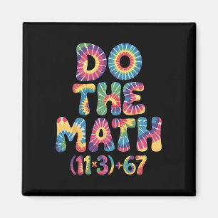 Aimant Groovy 100 jours d'école équation mathématique Fai
