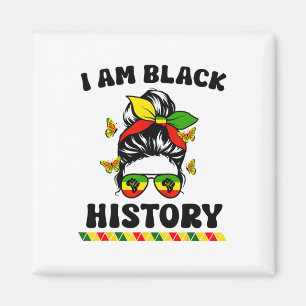 Aimant Groovy je suis Mois de l'histoire des Noirs Femmes