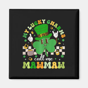 Aimant Groovy My Lucky Charms m'appelle Mawmaw St Patrick
