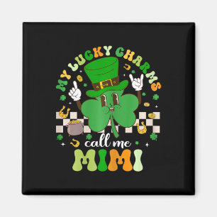 Aimant Groovy My Lucky Charms m'appellent Mimi St Patrick