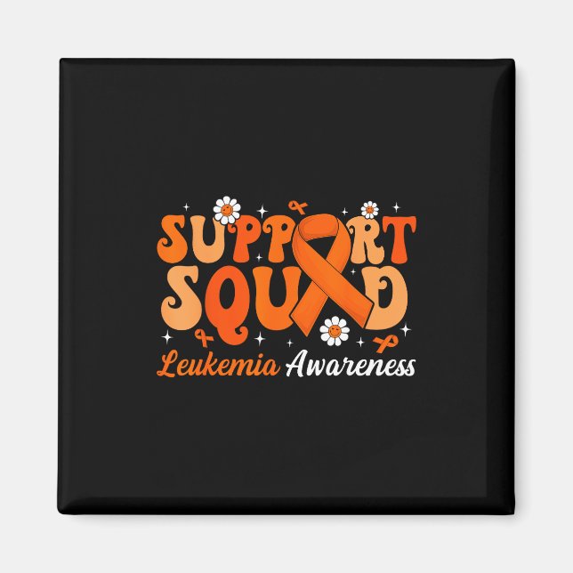 Aimant Groovy Support Squad Mois de sensibilisation à la  (Devant)