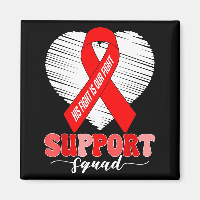 Aimant Groovy Support Squad Son Combat Est Notre Combat C (Devant)