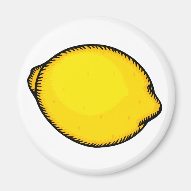 Aimant Gros citron (Devant)