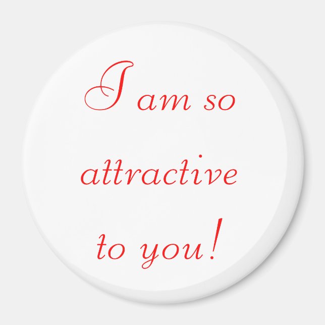 Aimant Gros Coeur Rouge Aimer Crush_So Attractif (Devant)