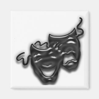 Aimant Gros masque noir magnétique