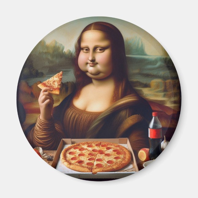 Aimant Gros MonaLisa (Devant)