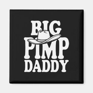 Aimant Gros Pimp Daddy Costume d'Halloween