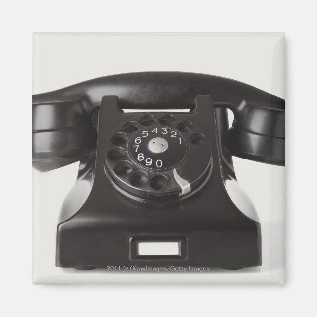 Aimant Gros plan d'un téléphone rotatif (Devant)