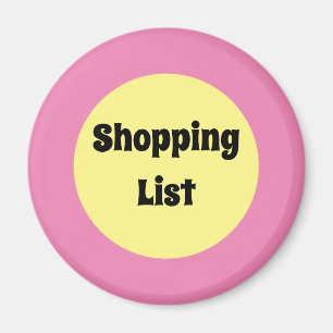 Aimant Gros point jaune