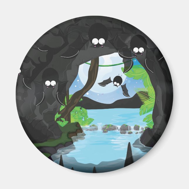 Aimant Grotte de chaume (Devant)