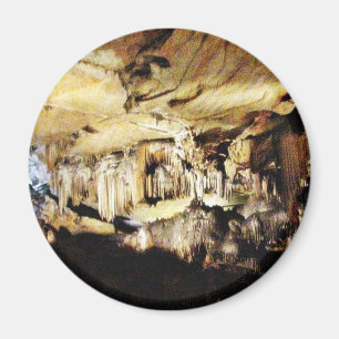 Aimant Grottes De Cristal Dans Les Ténèbres