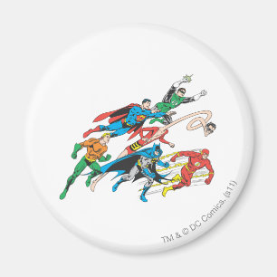 Aimant Groupe 5 de la Justice League of America